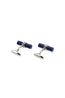 MITCHELL OGILVIE | Stone Baton Cufflinks | Blue