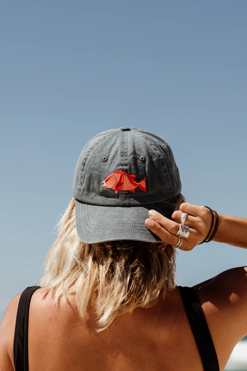 PALLION POINT | Red Emperor Cap | Blue Stone