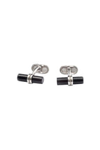MITCHELL OGILVIE | Stone Baton Cufflinks | Black