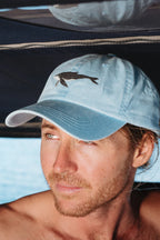 PALLION POINT | Humpback Whale Cap | Sky Blue