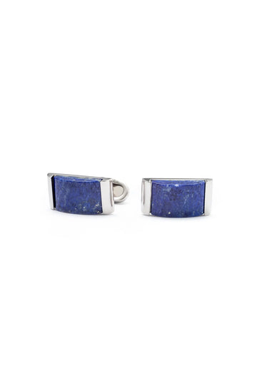 MITCHELL OGILVIE Blue Rectangular Cufflinks