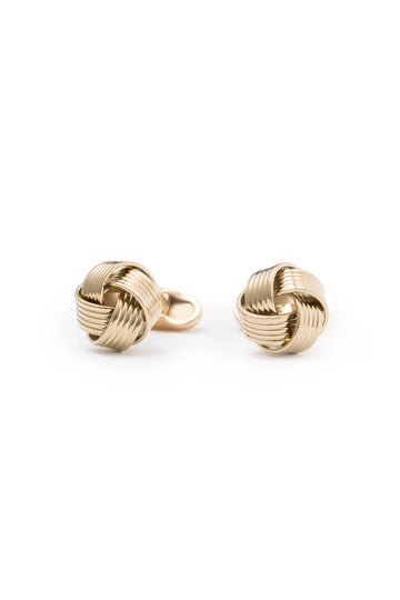 MITCHELL OGILVIE Gold Knot Cufflinks