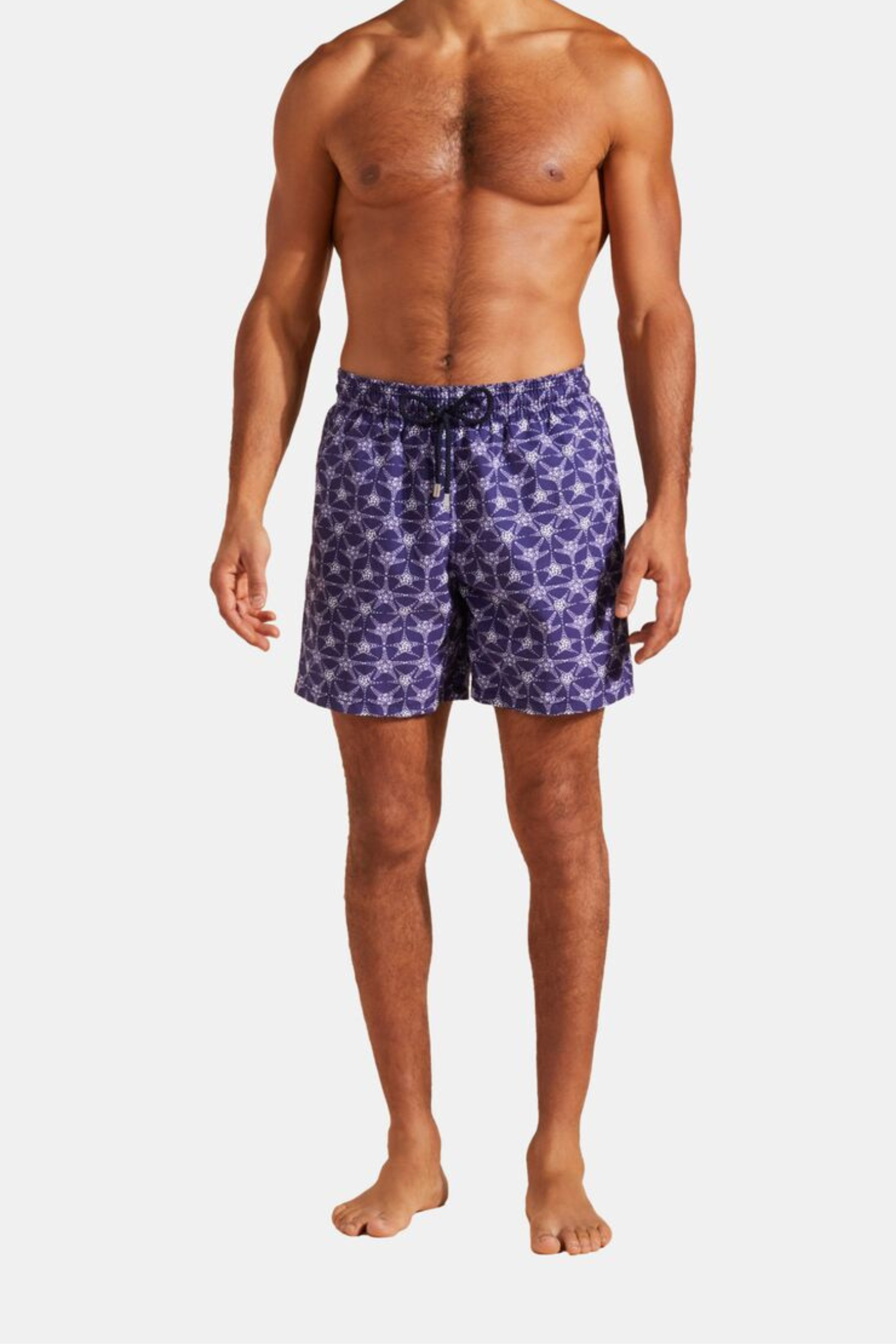 VILEBREQUIN | Touching Starfish Swim Shorts | Navy & White