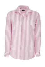 BRIONI | Casual Collar Striped Shirt | Lilac
