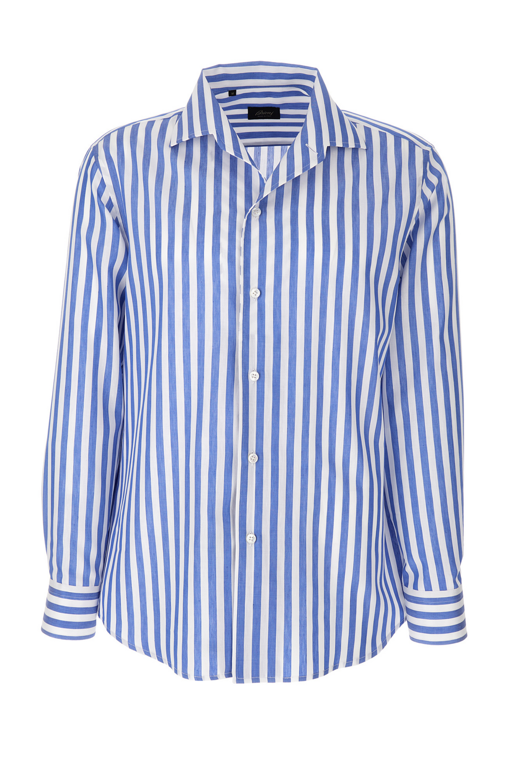 BRIONI | Casual Collar Striped Shirt | Blue