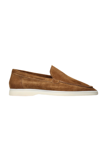 AURELIEN Caramel Yacht Loafer