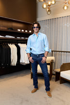 TRAMAROSSA | Michaelangelo Jeans With Contrast Stitch | Denim
