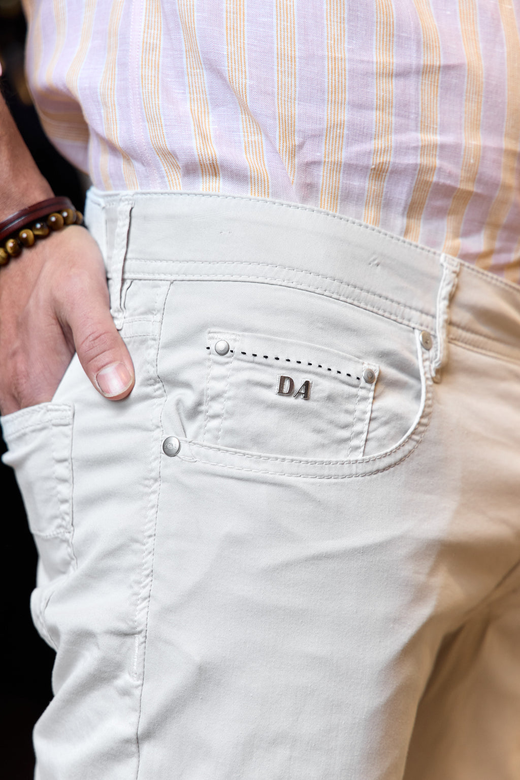 TRAMAROSSA | Michaelangelo Silky Jeans | Bone