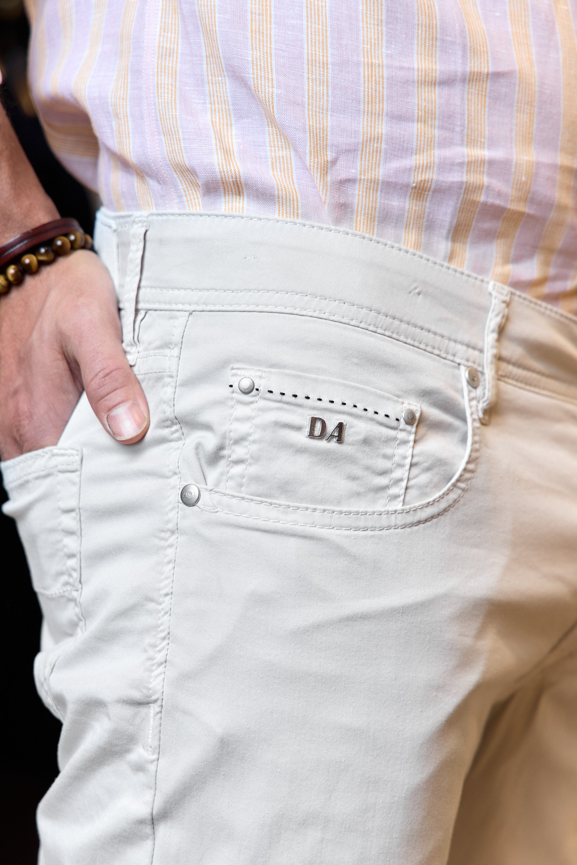 TRAMAROSSA | Michaelangelo Silky Jeans | Bone