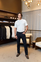 JACOB COHEN | Bard Cotton Trousers | Black
