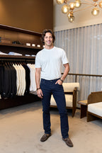JACOB COHEN | Bard Cotton Trousers | Navy