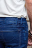 JACOB COHEN | Bard Lasor Cut Patch Jeans | Dark Denim