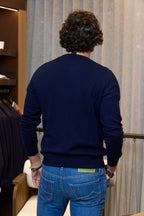 MITCHELL OGILVIE | Cashmere Crew Knit | Navy