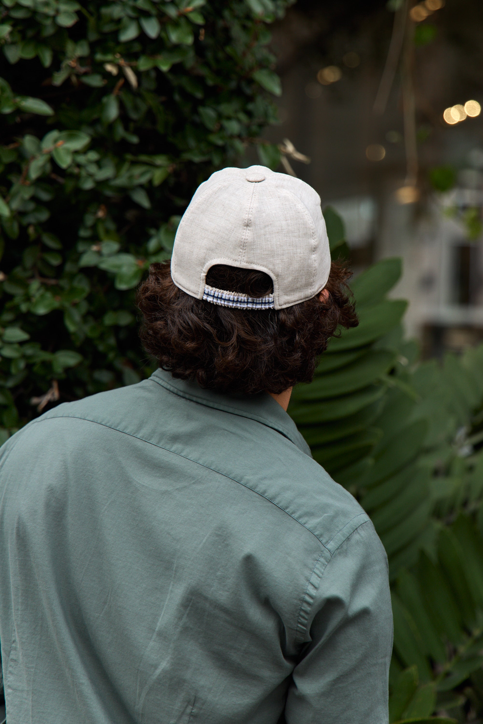 FEDELI | Linen Cap | Sand