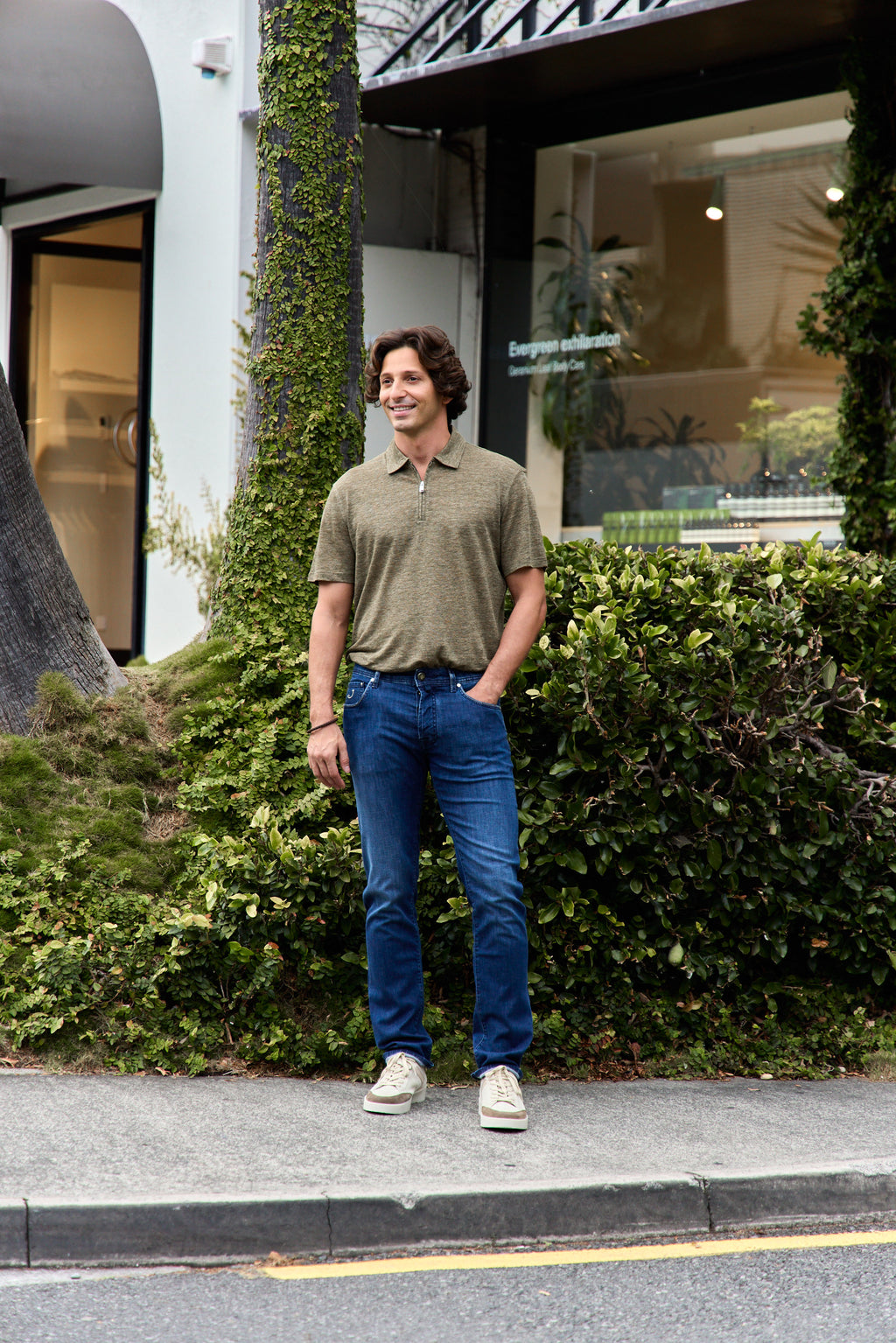 JACOB COHEN | Bard Geometric Patch Jeans | Denim