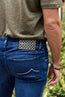 JACOB COHEN | Bard Geometric Patch Jeans | Denim