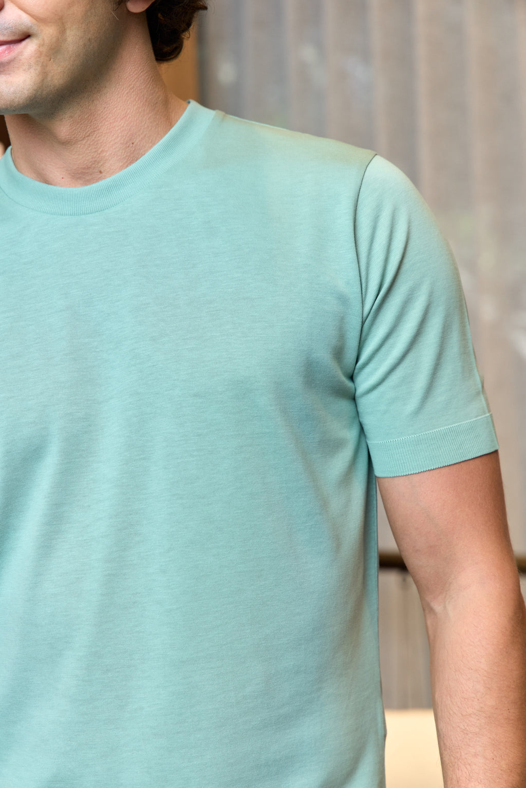 ALTEA | Crew Neck T-Shirt | Green