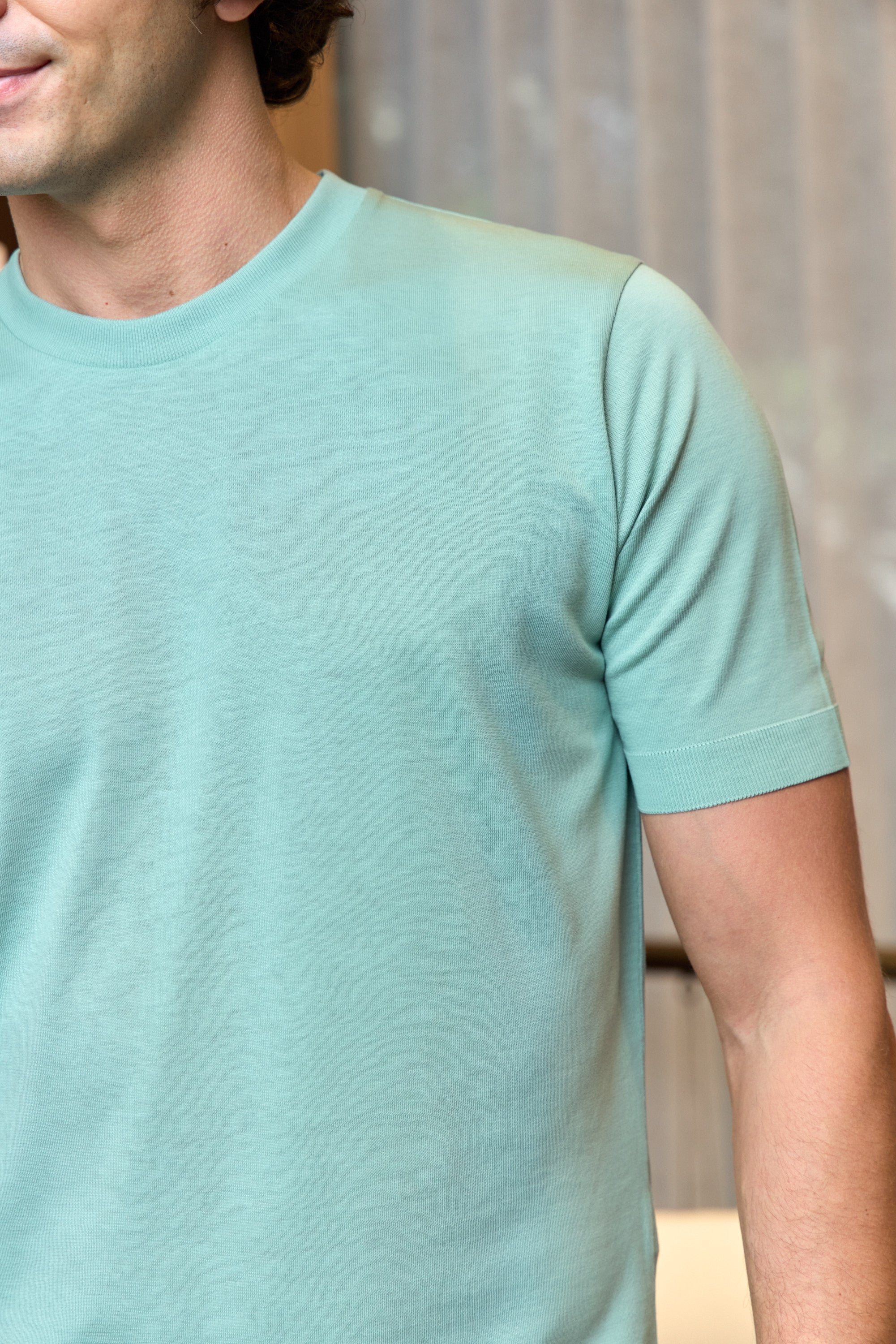 ALTEA | Crew Neck T-Shirt | Green