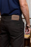 JACOB COHEN | Lou Herringbone Shorts | Chocolate
