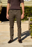 TRAMAROSSA | Lightweight Michelangelo Gabardine Jeans | Chocolate