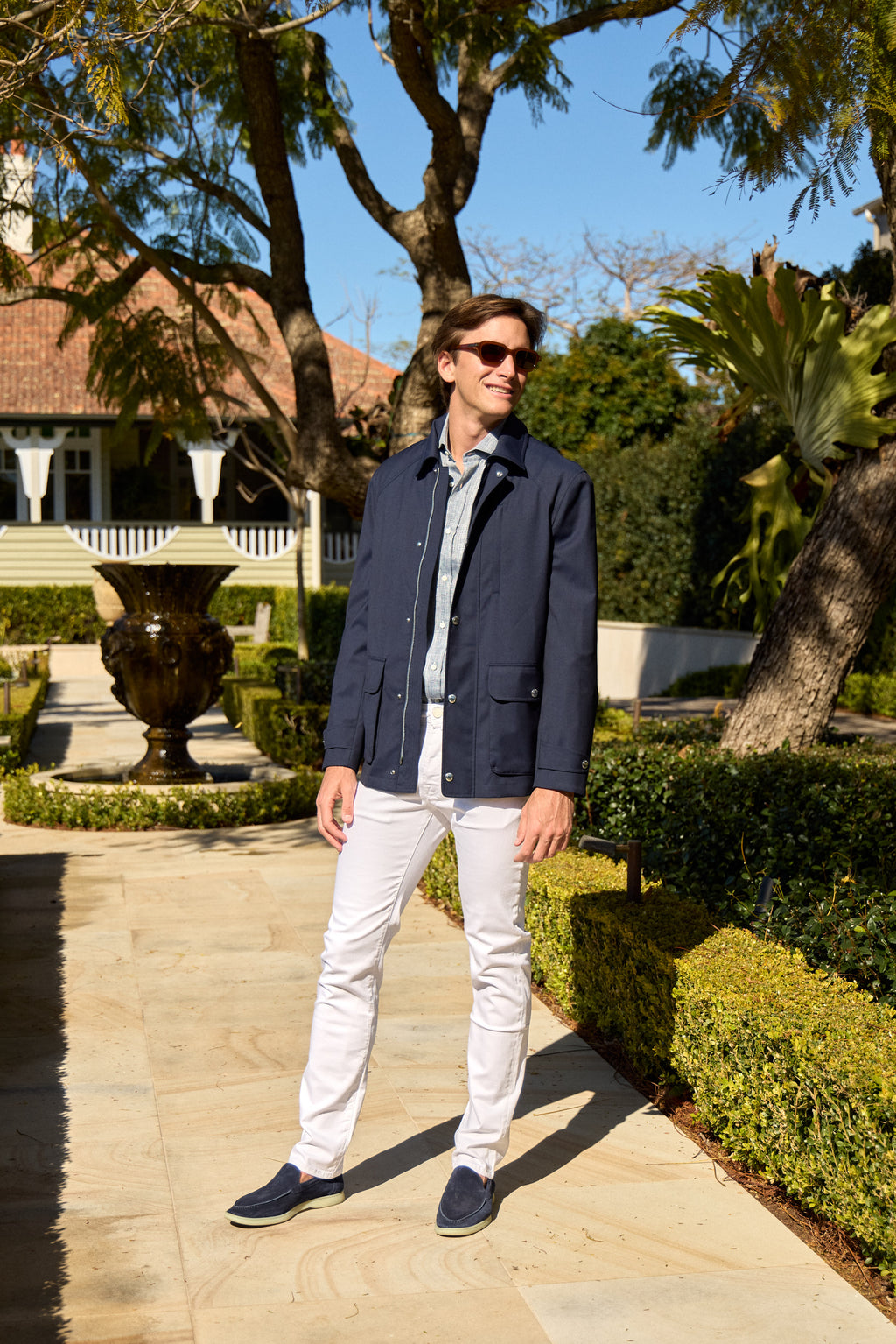 BRUNELLO CUCINELLI | Car Coat | Navy