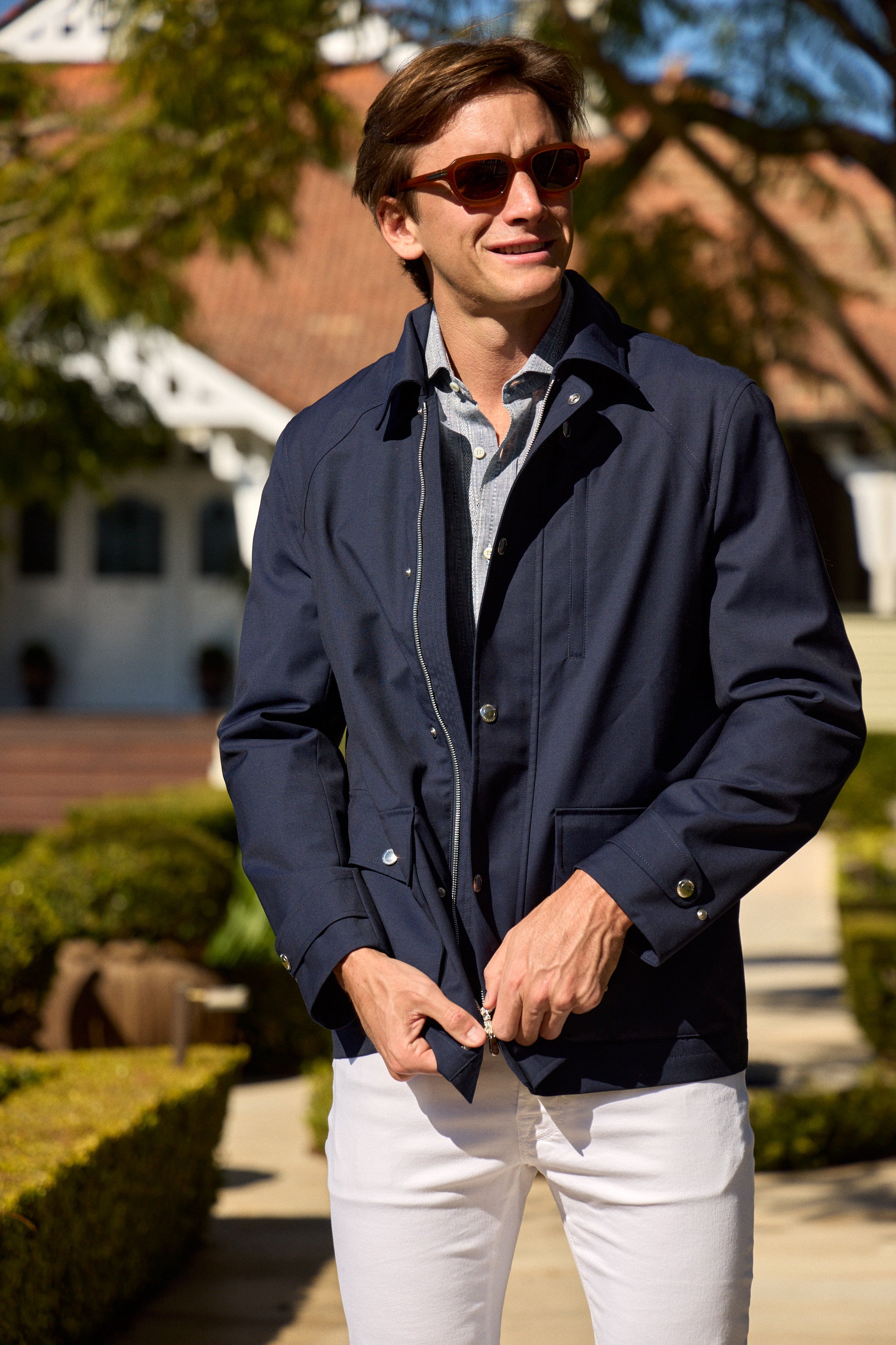 BRUNELLO CUCINELLI | Car Coat | Navy