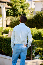 ETON | Palm Trees Shirt | Blue & Mint