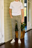 TRAMAROSSA | Lightweight Michelangelo Gabardine Jeans | Military