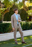 TOMBOLINI | Zero-Gravity Linen Suit | Brown