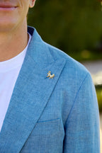TOMBOLINI | Zero-Gravity Linen Suit | Blue