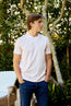 MEY STORY | Stretch Cotton T-Shirt | Pale Pink
