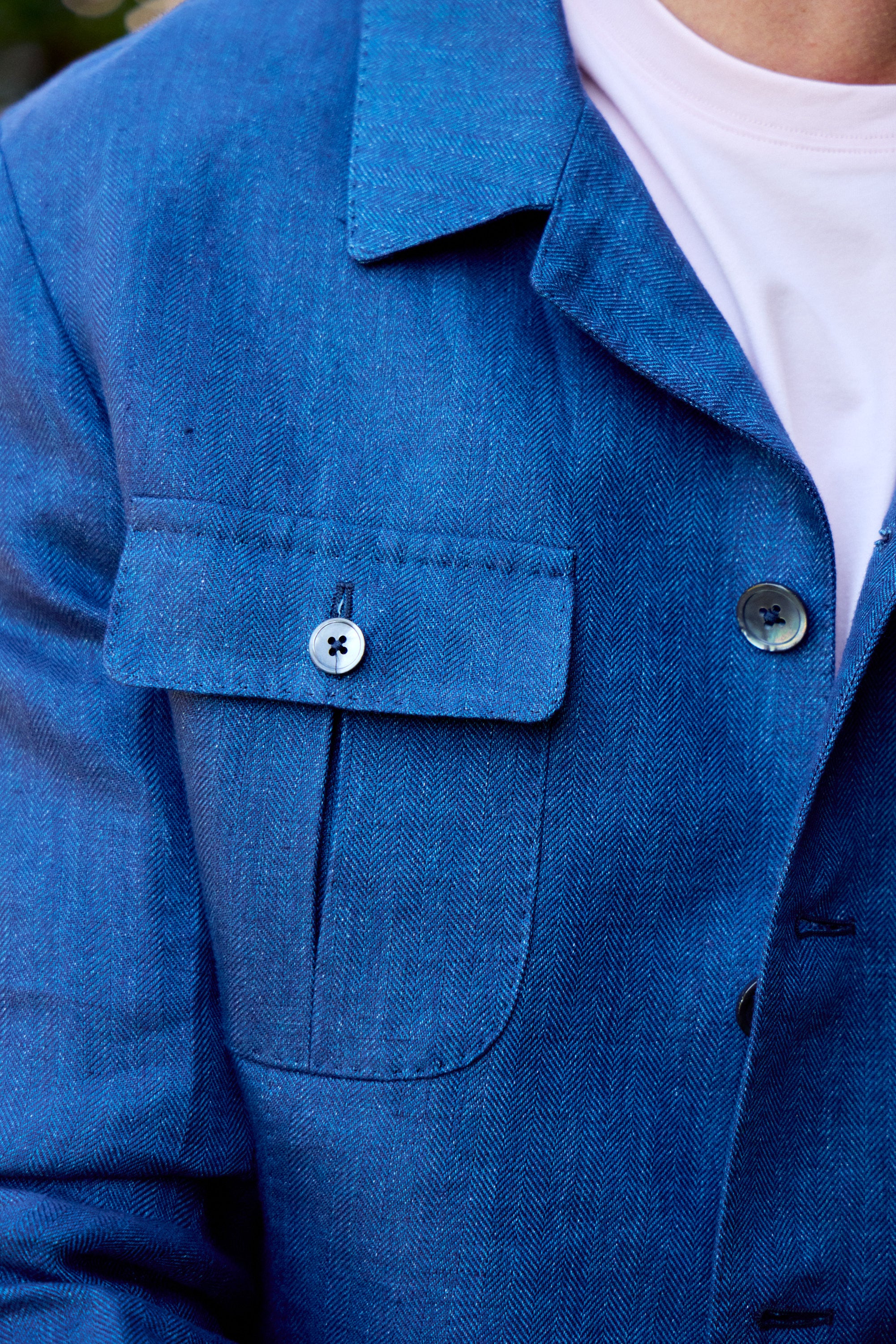 TOMBOLINI | Safari Jacket |  Dark Blue
