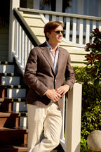 BRUNELLO CUCINELLI | Thick Twill Jacket | Dark Brown