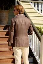 BRUNELLO CUCINELLI | Thick Twill Jacket | Dark Brown