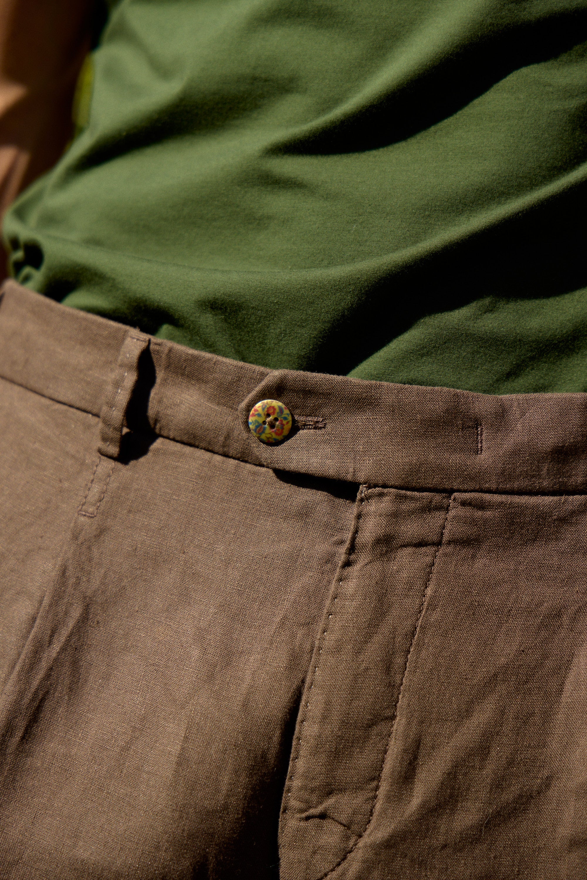 MMX | 1 Pleat Shorts | Chocolate