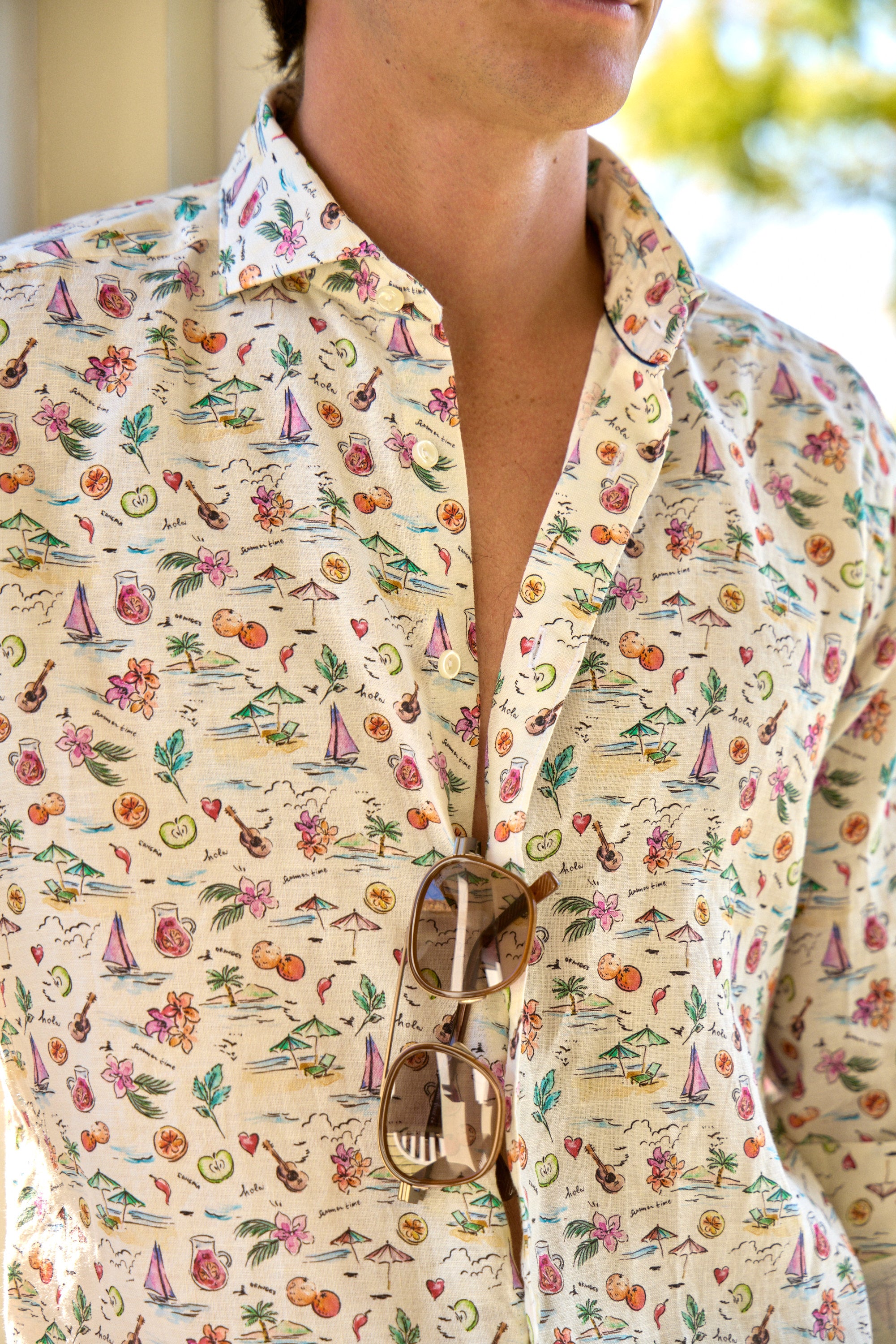 ETON | Sangria Shirt | Multicolour