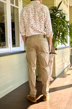 MMX | Leo 1 Pleat Trousers | Light Khaki