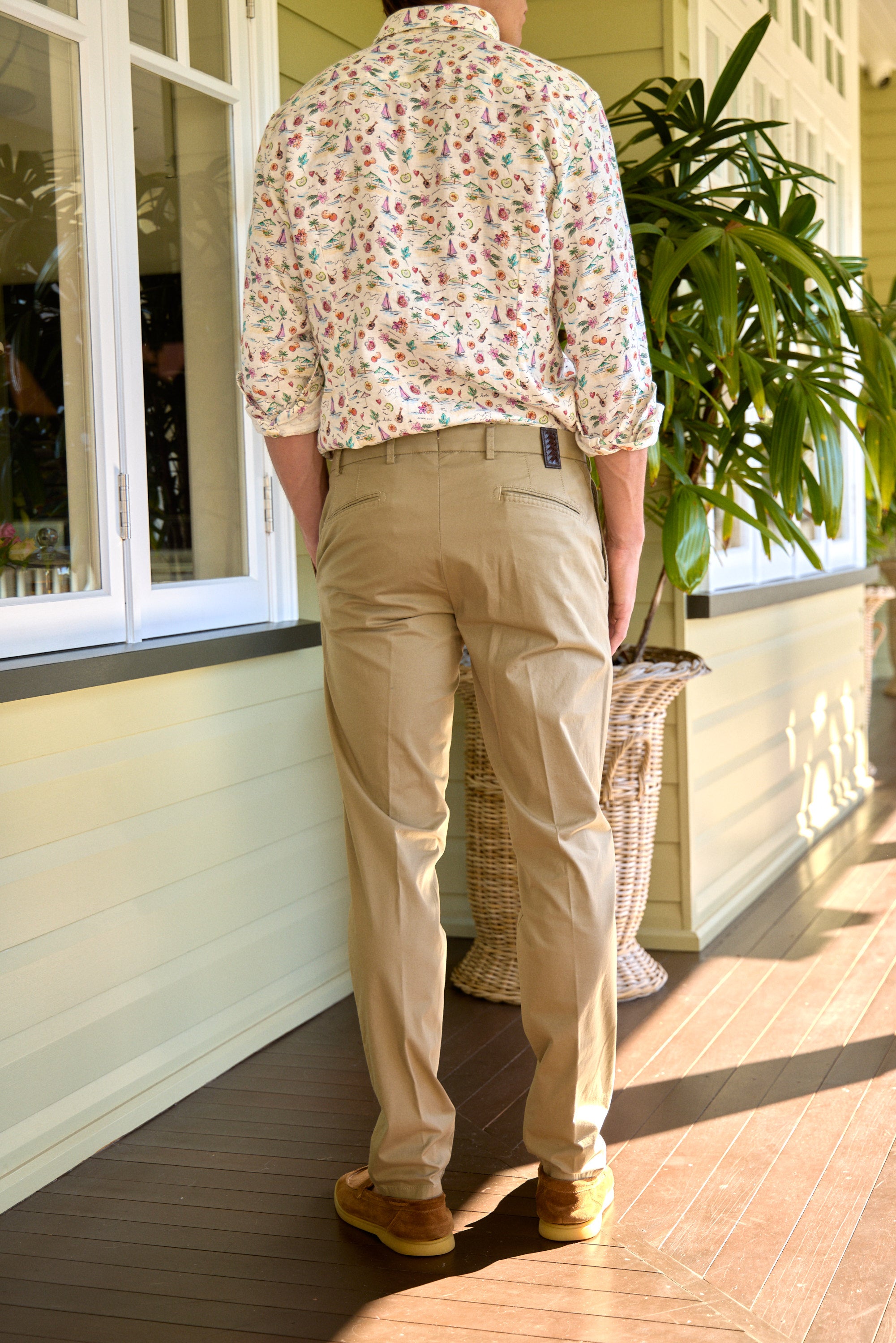 MMX | Leo 1 Pleat Trousers | Light Khaki