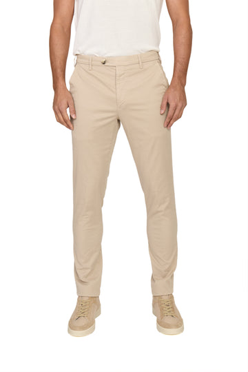 CANALI | Slim Leg Stretch Chino | Beige