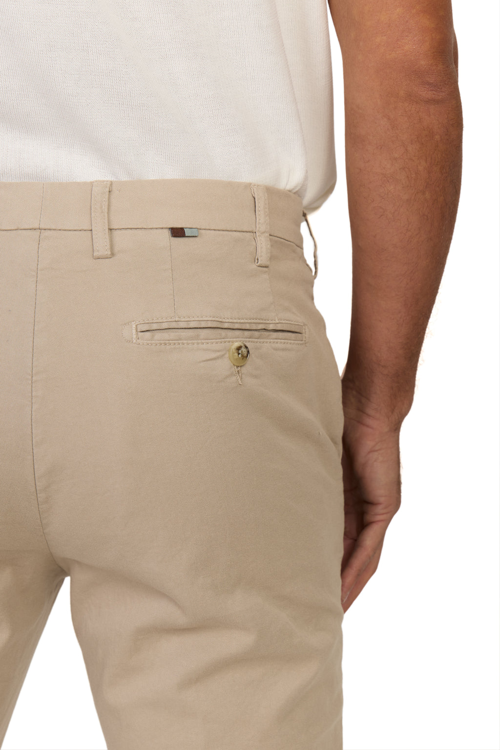 CANALI | Slim Leg Stretch Chino | Beige