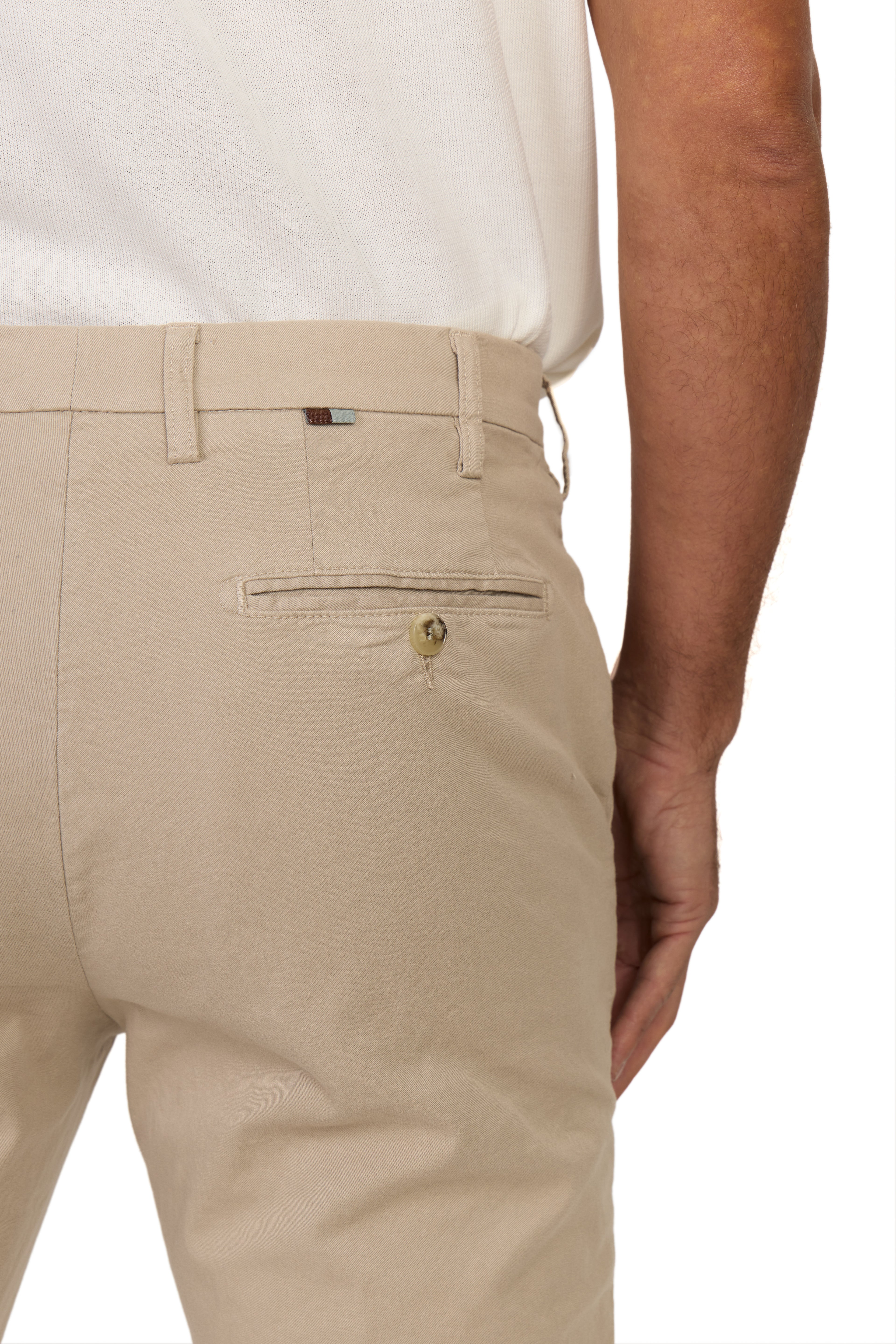 CANALI | Slim Leg Stretch Chino | Beige