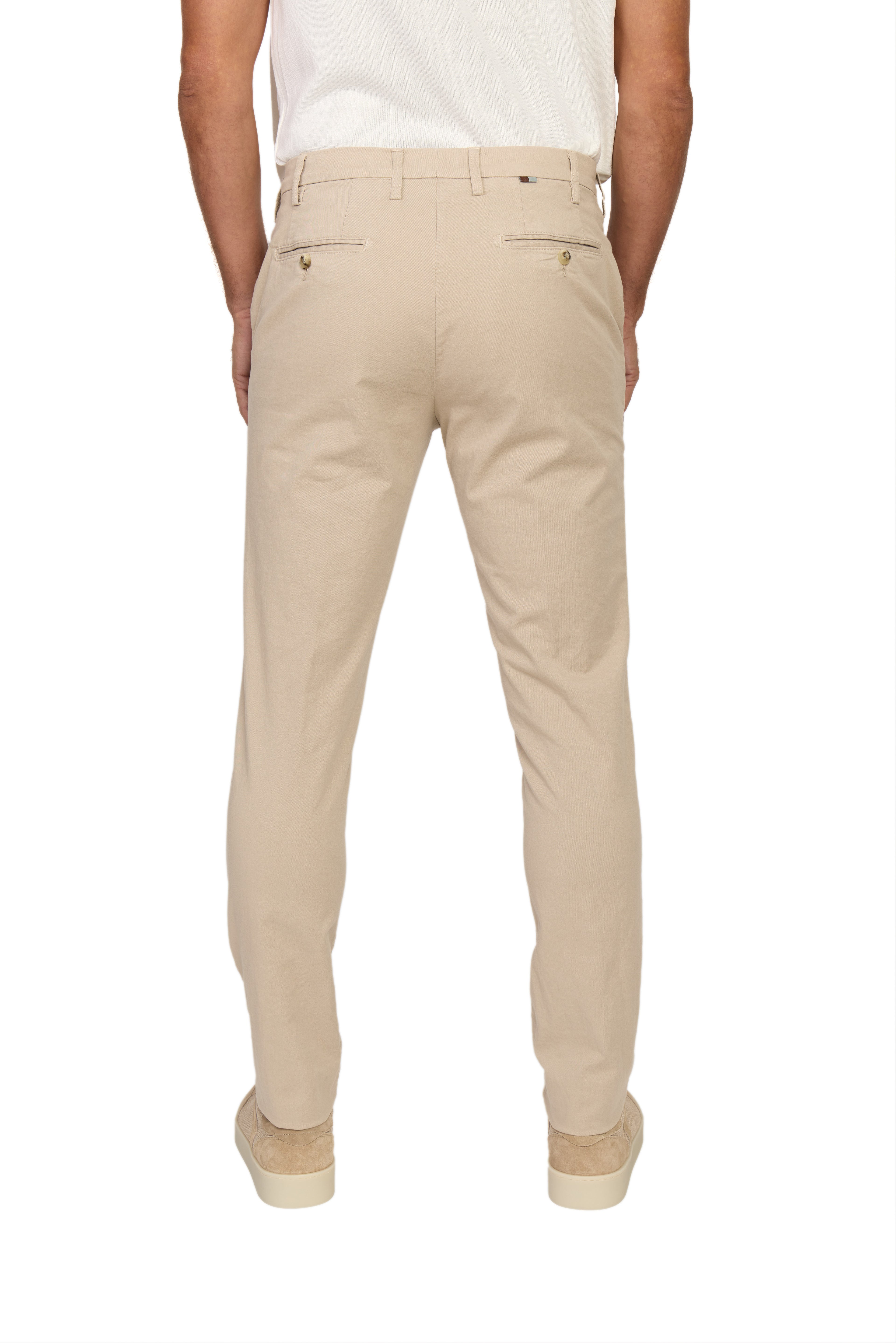 CANALI | Slim Leg Stretch Chino | Beige