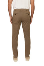 CANALI | Slim Leg Stretch Chino | Mid-Brown
