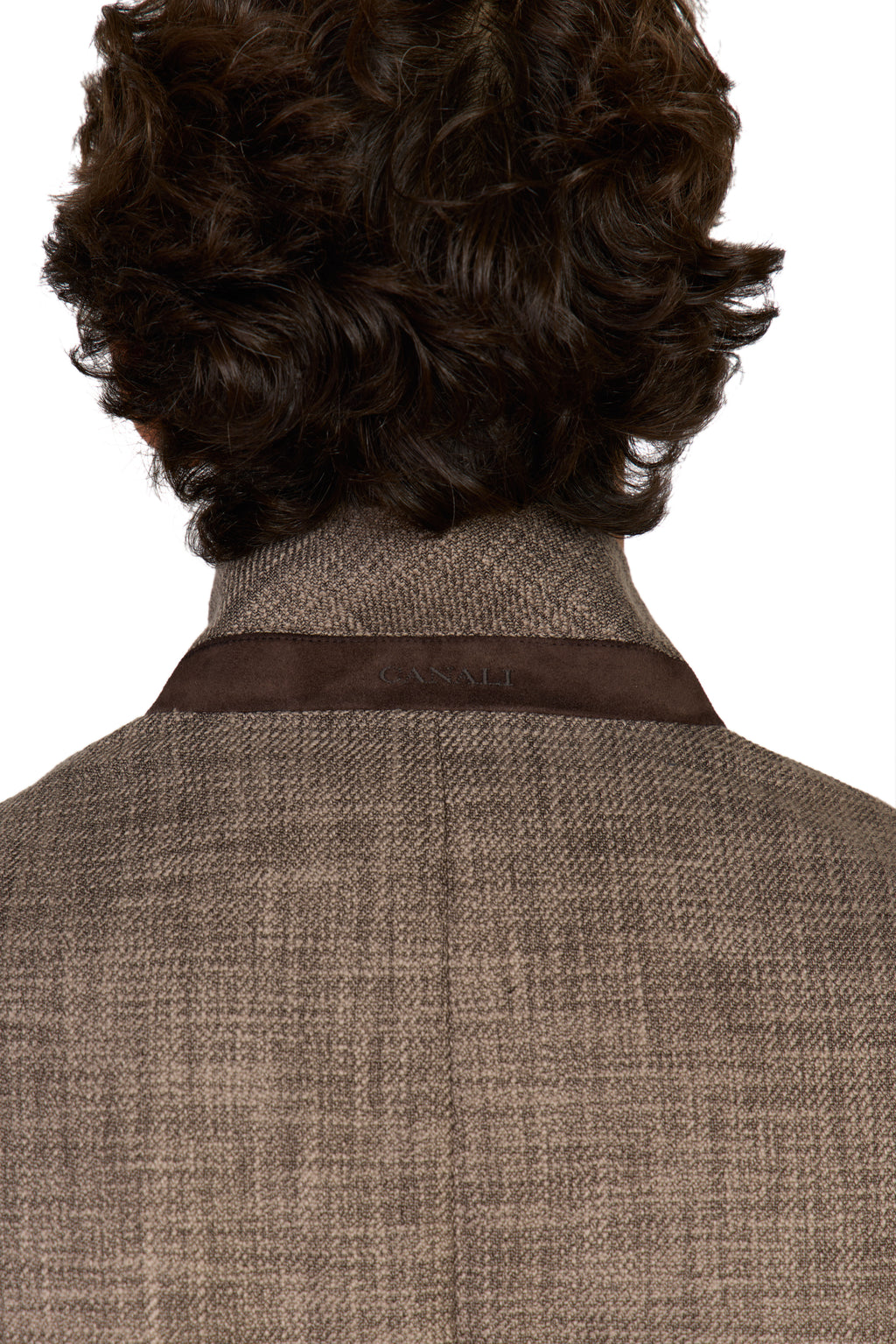 CANALI | Woven Jacket | Dark Brown