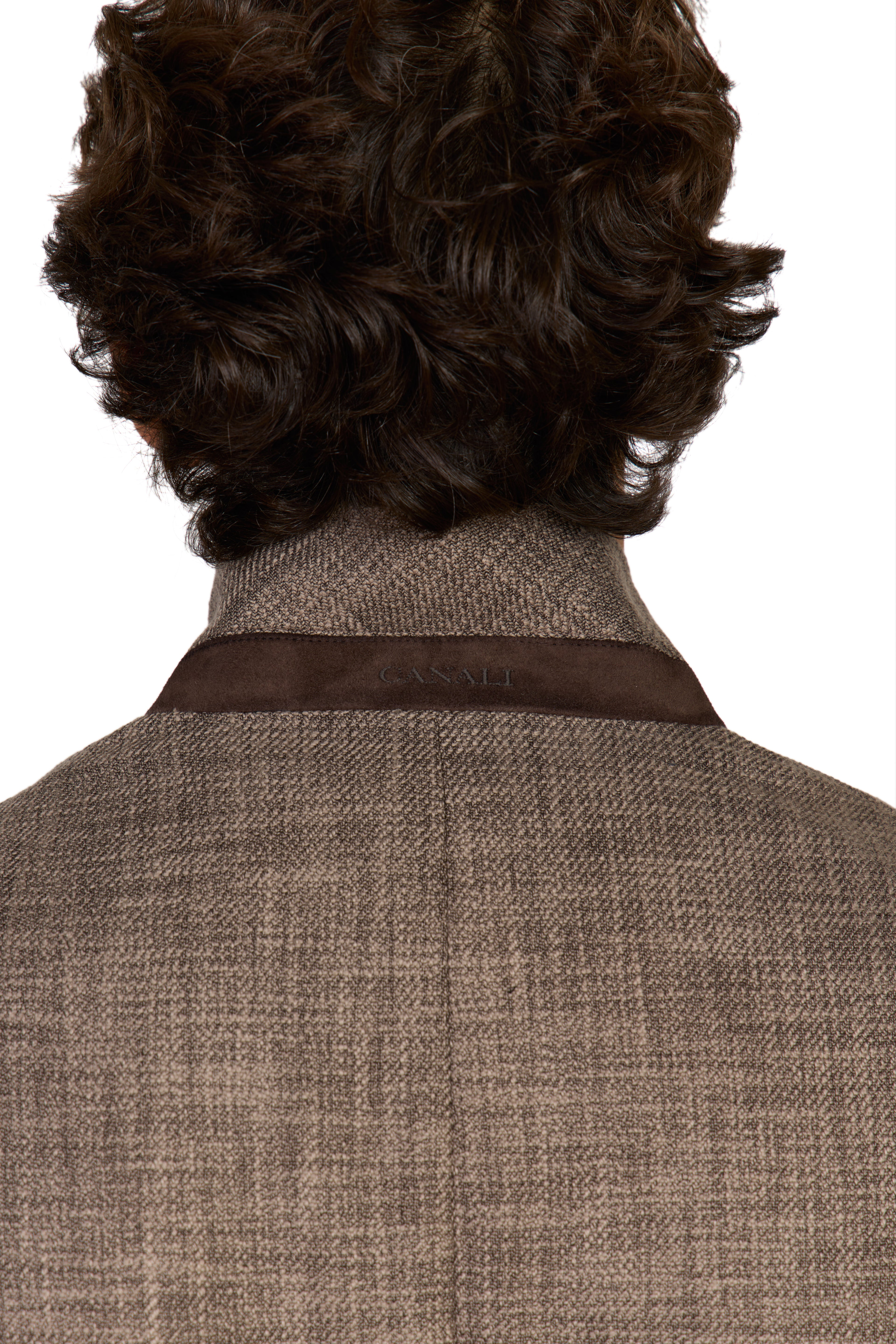CANALI | Woven Jacket | Dark Brown