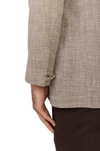 CANALI | Basketweave Jacket | Light Brown