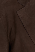CANALI | Suede Blazer | Dark Brown