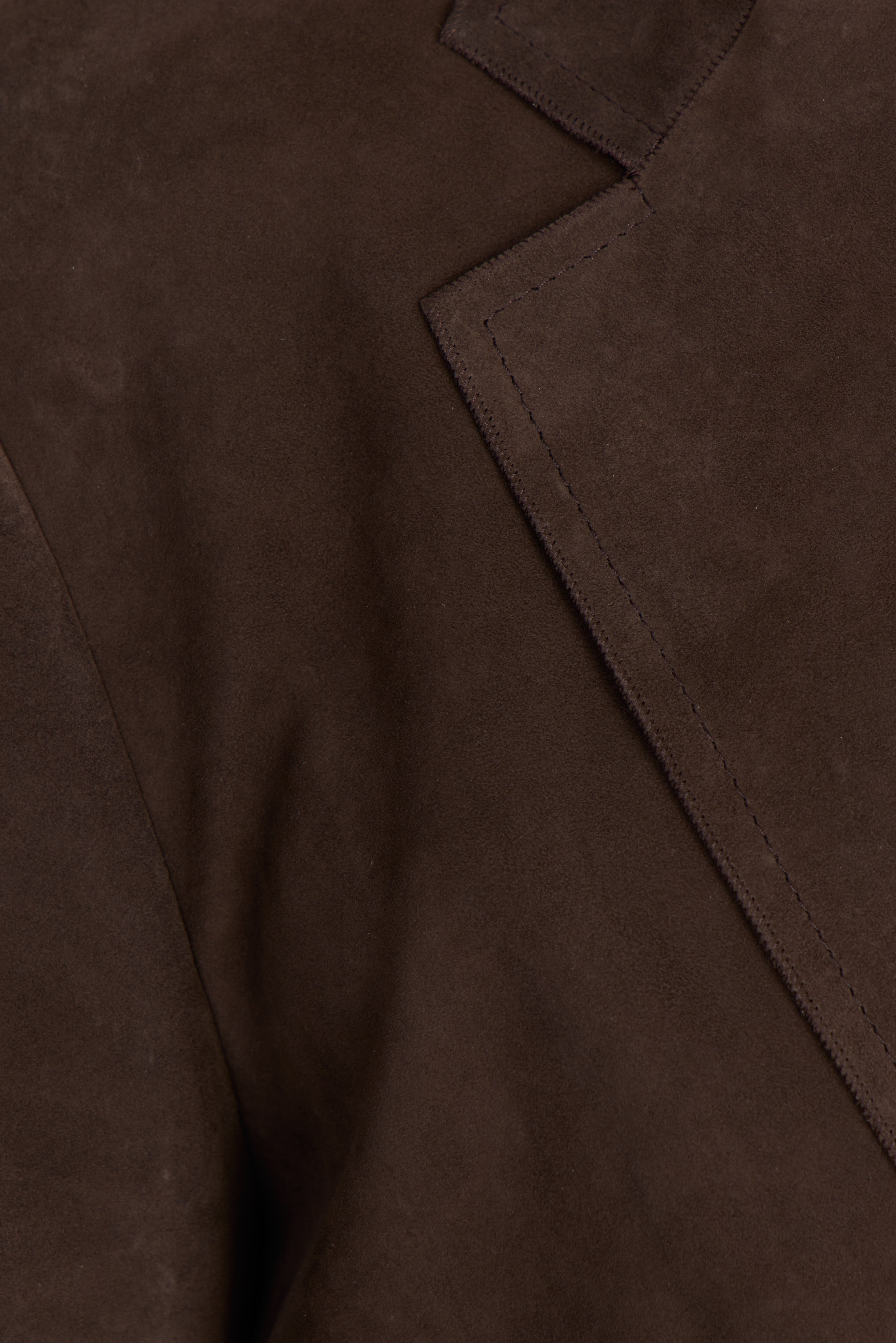 CANALI | Suede Blazer | Dark Brown