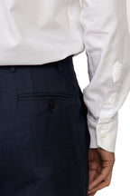 CANALI | Exclusive Super 150 Check Suit | Dark Blue