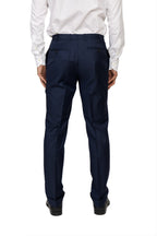 CANALI | Exclusive Super 170 Check Suit | Dark Navy